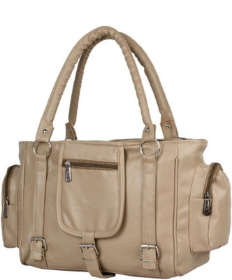 

ABHEER Hand-held Bag(Beige)