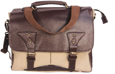 

HANDCUFFS Messenger Bag(Brown)