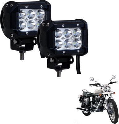 MOCKHE LED Fog Light for Royal Enfield Bullet Electra