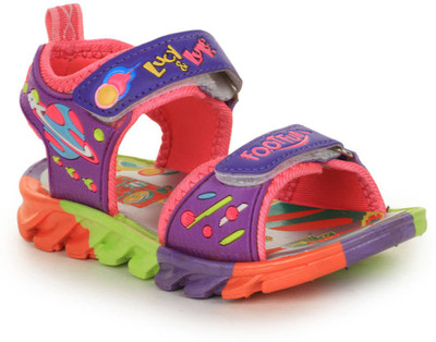 

Liberty Boys & Girls Velcro Flats(Purple