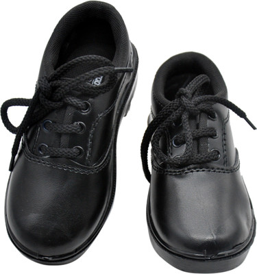 

FOOTSTAIR Boys & Girls Lace Casual Boots(Black