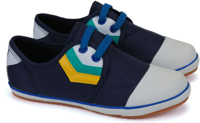 

KITO Boys & Girls Lace Sneakers(Multicolor, Navy