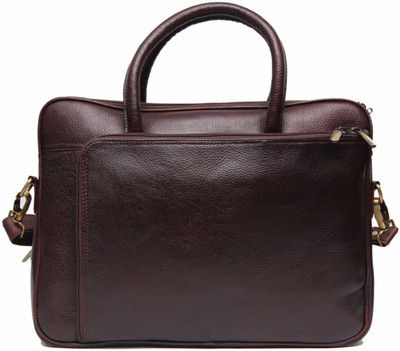 

HICLASS 14 inch Laptop Messenger Bag(Brown), Hiel98_brown