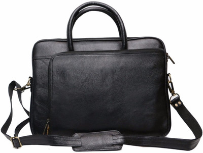 

HICLASS 14 inch Laptop Messenger Bag(Black), Hiel98_black