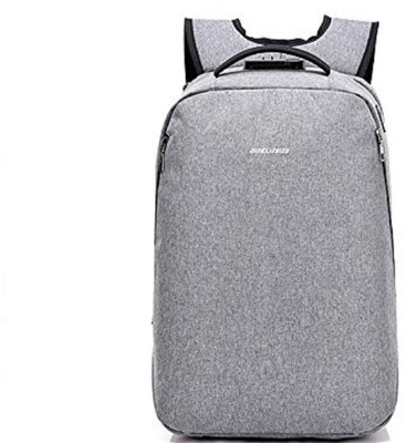 

House of Quirk 17 inch Laptop Backpack(Grey)