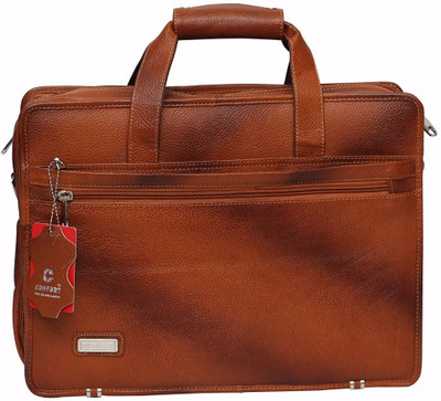 

HICLASS 14 inch Laptop Messenger Bag(Tan), Hiel435_tan