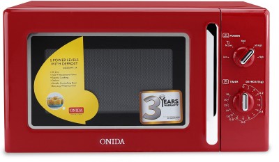Onida 20 L Solo Microwave Oven(MO20SMP13R, Red)
