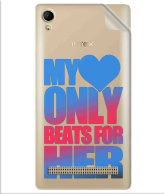 Snooky Intex Aqua Power Plus Mobile Skin(Transparent)