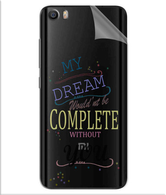 Snooky Mi 5 Mobile Skin(Transparent)