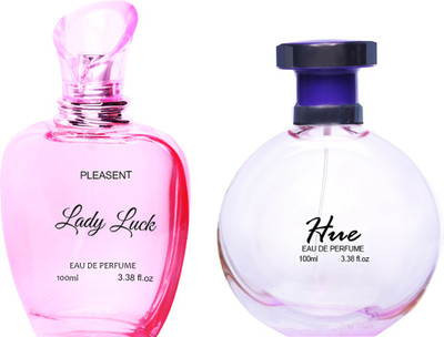 

Pleasent LADY LUCK & HUE Eau de Parfum - 200 ml(For Men & Women)