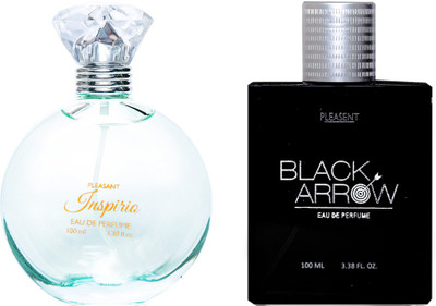 

Pleasent Perfumes INSPIRIO & BLACK ARROW COMBO Eau de Parfum - 200 ml(For Men & Women)