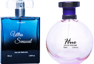 

Pleasent Perfumes ULTRASENSUAL & HUE Eau de Parfum - 200 ml(For Men & Women)