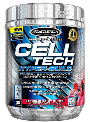 

Muscletech Performance Series Cell Tech Hyper-build BCAA(485 g, Extreme Fruit Punch)