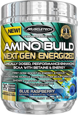 

Muscletech Amino Build Next Gen Glutamine(282 g, Blue Raspberry)