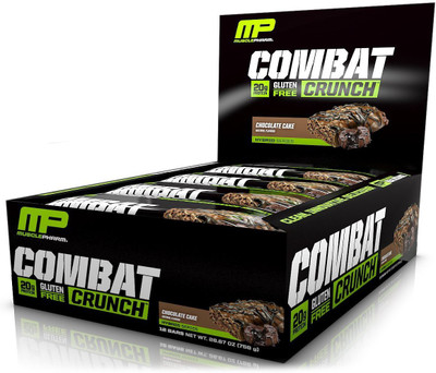 

MusclePharm Combat Crunch Bars Protein Bars(0.063 kg, Choc Cake)