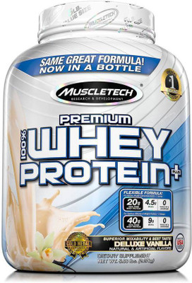 

Muscletech Premium 100% Protein Plus Whey Protein(2.27 kg, Deluxe Vanilla)