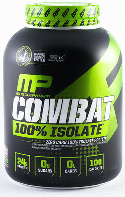

MusclePharm Combat 100% Isolate Whey Protein(2.27 kg, Chocolate Milk)