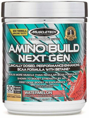

Muscletech Performance Series Amino Build Next Gen BCAA(276 g, Watermelon)