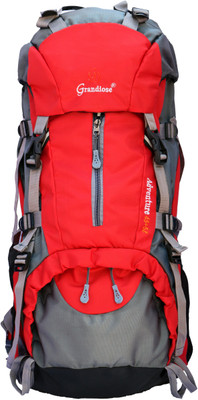 

GRANDIOSE 45+5L Red Hiking Backpacks and Rucksack bags (GTB65002RD) Rucksack - 50 L(Multicolor)