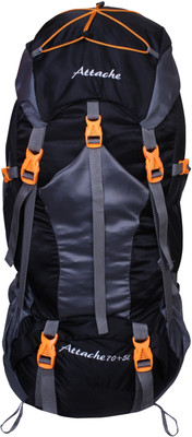 

Attache 1025R Hiking Backpack (Back) With Rain Cover Rucksack - 75 L(Black)