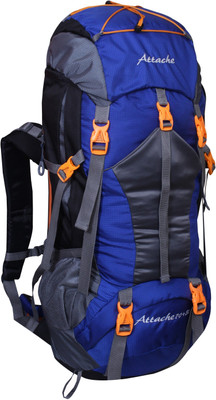 

Attache 1025R Hiking Backpack (Royal) With Rain Cover Rucksack - 75 L(Blue)