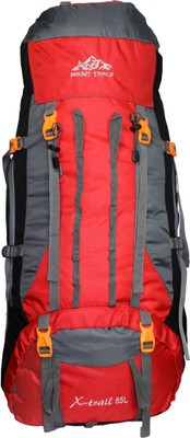 

Mount Track X-Trail Mountain Trekking & Hiking/ Camping Backpack with Rain Cover Rucksack - 85(Red)