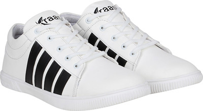 

Kraasa SunBurn Sneakers For Men(White, Black