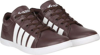 

Kraasa SunBurn Sneakers For Men(Maroon, Coffee