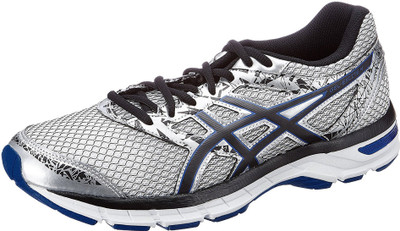 

Asics Gel-Excite 4 Running Shoes For Men(Silver, Silver/black/blue