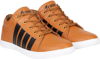 

Kraasa SunBurn Sneakers For Men(Tan