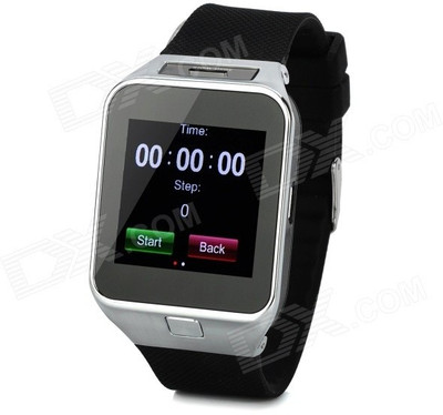 

Estar 4G Compatible SILVER Smartwatch(Black Strap FREE SIZE)