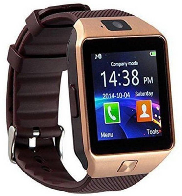 

smartwatch Calling Smart Mobile watch Compatible With Android & Ios Smartwatch(Brown Strap Free Size)
