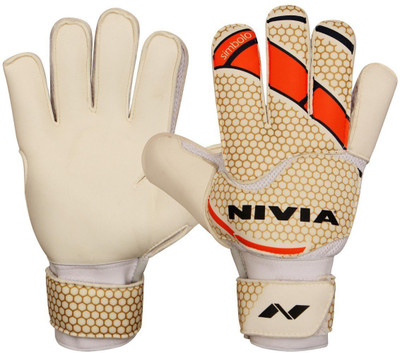 

Nivia Simbolo Goalkeeping Gloves (, Multicolor, White