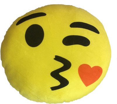 

OM smiley with heart - 8 cm(Yellow)