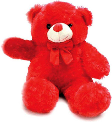 

Fun & Joy Well Shapely & Plushy Silk Red Teddy Bear - 80 cm(Red)
