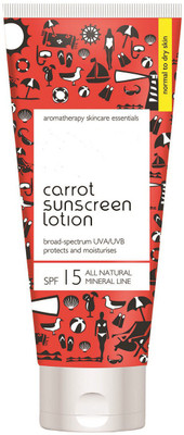 

Blushia Carrot Sunscreen Lotion - SPF 15 NA(50 ml)
