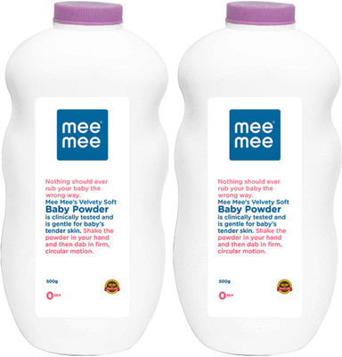 

MeeMee BABY POWDER COMBO 500GM*2(1000 g)