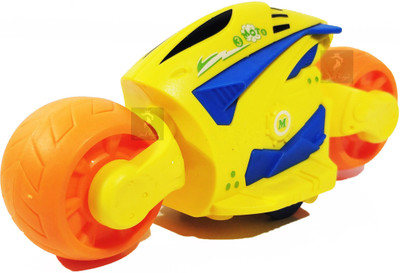 Jack Royal Moto Inertial toy-Yellow(Yellow)