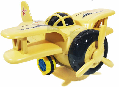 

Jack Royal Lighting Friction Bomber 3D Light and Music Plane (Beige)(Beige)