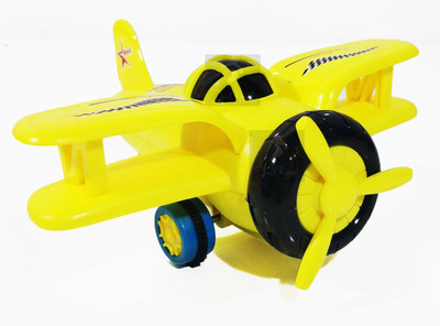 

Jack Royal Lighting Friction Bomber 3D Light and Music Plane (Yellow)(Yellow)