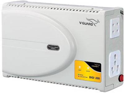 

V-Guard Digi 200 "SMART & HEAVY DUTY" Voltage Stabilizer(Grey)
