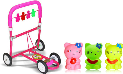 Akshat Musical Activity Walker(Pink) available at flipkart for Rs.329
