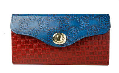 

Holii Women Casual Red, Blue Genuine Leather Wallet(1 Card Slot)