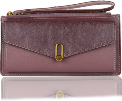 

iSweven Girls Casual Khaki Artificial Leather Wallet(10 Card Slots)