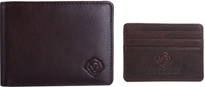 

Leo Torresi Men Brown Genuine Leather Wallet(13 Card Slots)