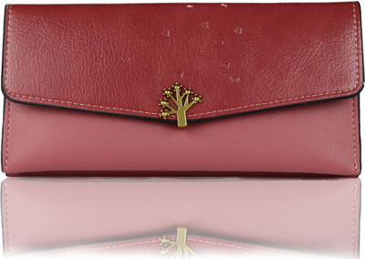 

iSweven Girls Pink Artificial Leather Wallet(6 Card Slots)