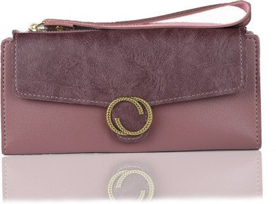 

iSweven Girls Brown Artificial Leather Wallet(10 Card Slots)