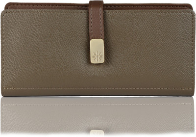 

iSweven Girls Beige Artificial Leather Wallet(11 Card Slots)