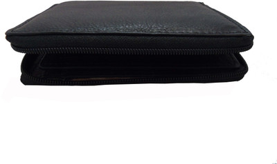 

ADPAAR Men Black Genuine Leather Wallet(8 Card Slots)