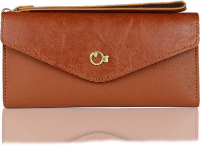 

iSweven Girls Casual Tan Artificial Leather Wallet(6 Card Slots)